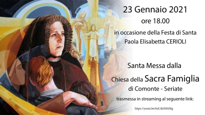 23.01.2021 Celebrazione eucaristica in onore di S. Paola Elisabetta